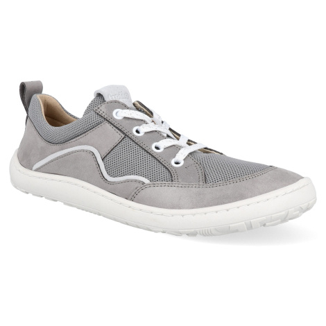 Barefoot tenisky Froddo - Geo light grey světle šedé