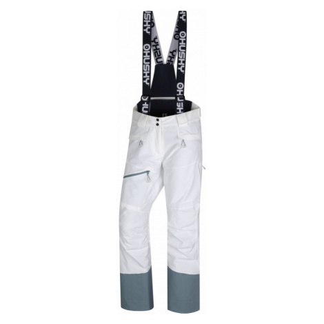 Dámské lyžařské kalhoty HUSKY Gilep L bílá