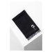 Vlněná šála Karl Lagerfeld černá barva, s aplikací