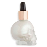 Makeup Revolution Liquid Highlighter Halloween Skull - Ghosted Šedá