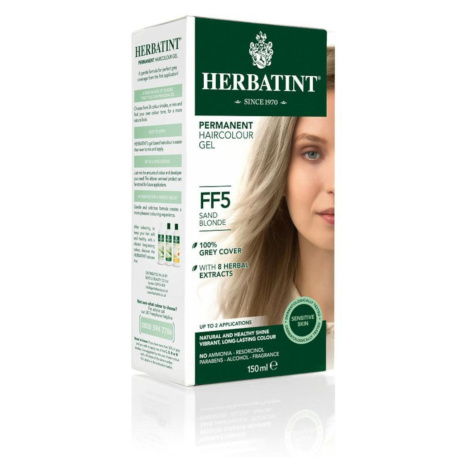 HERBATINT Permanentní barva na vlasy písková blond FF5 150 ml