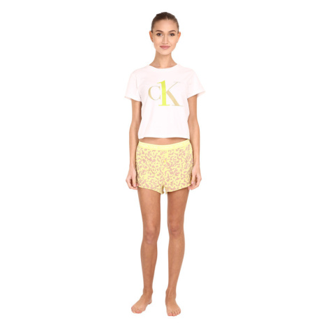 Dámské pyžamo CK ONE vícebarevné (QS6443E-1XF) Calvin Klein