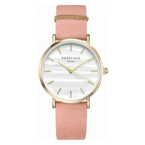 Rosefield The West Village Gold White / Pink