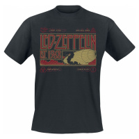 Led Zeppelin Zeppelin & Smoke Tričko černá