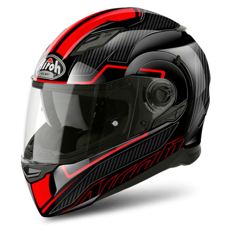 AIROH Movement S Faster MVSFS55 helma černá/červená