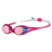 Dětské plavecké brýle arena spider mirror junior růžová