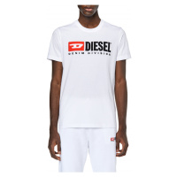 Tričko diesel t-diegor-div t-shirt bílá