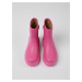 Růžové holčičí kotníkové kožené boty Camper Jenna