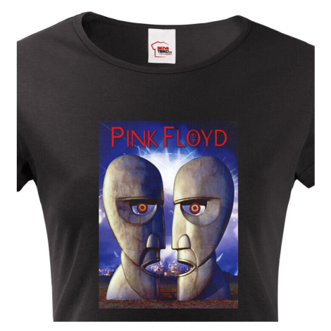 Dámské tričko s potiskem rockové kapely Pink Floyd - parádní tričko s kvalitním potiskem BezvaTriko