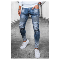 Pánské modré džínové kalhoty Dstreet UX4097