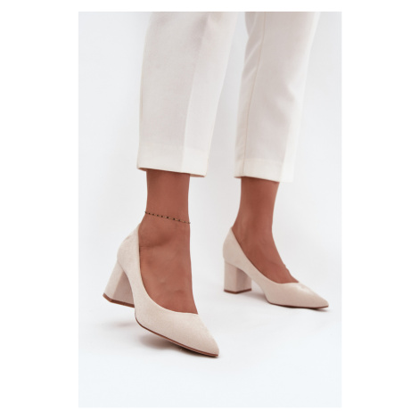 Lodičky na sloupku model 218683 Step in style