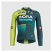 SPORTFUL Cyklistický dres s dlouhým rukávem zimní - BORA 2024 - zelená/světle zelená