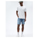 Koton Ripped Denim Shorts Pocket Detailed Buttoned