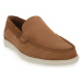 Clarks BRATTON LOAFER TAN Hnědá