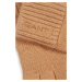 RUKAVICE GANT WOOL KNIT GLOVES hnědá