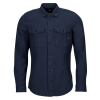 G-Star Raw marine slim shirt l\s Tmavě modrá