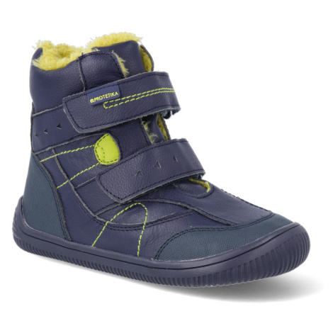 Barefoot zimní obuv Protetika - Toren navy modré