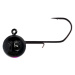 Monkey lures jigová hlavička mnky hook black pink 3 ks 4/0 - 24 g