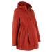 Těhotenský kabát s kapucí a možností nastavení šířky