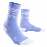 Dámské kompresní ponožky CEP Animal Sky/White