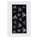 Bavlněný ručník adidas Performance černá barva, HS2056
