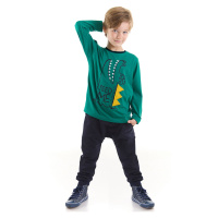 Denokids Feed Me Boy's T-shirt Trousers Set