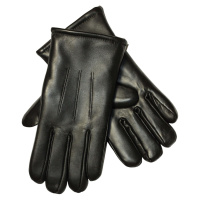 Sandrou kvalitní kožené rukavice pánské teplé SZK105 černá