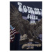 Tommy Hilfiger dámské tričko modré s potiskem orla volného střihu