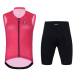 HOLOKOLO dres bez rukávů a krátké kalhoty - PURE LADY - růžová/černá