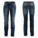 PMJ Carolina Dámské moto jeansy modrá