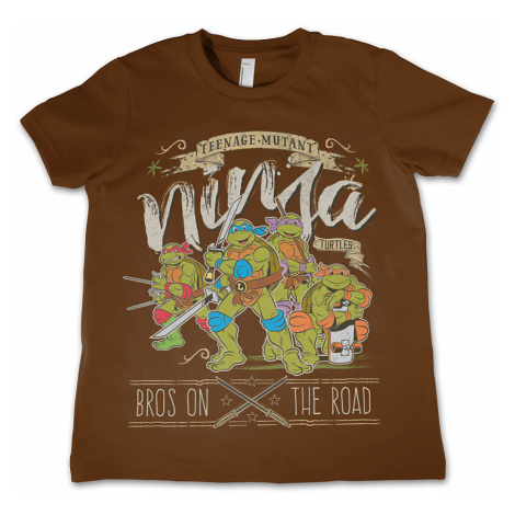 Želvy Ninja tričko, Bros On The Road, dětské HYBRIS