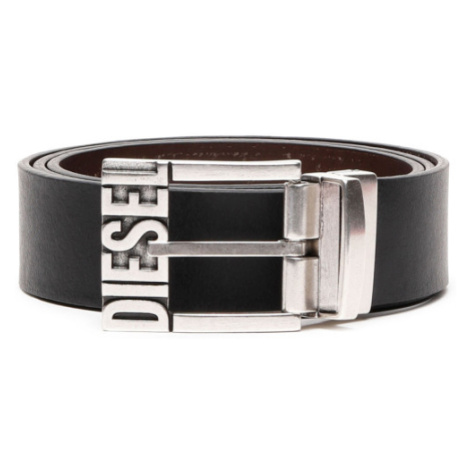 Opasek diesel logo rev b-shift ii belt černá