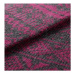 Pletená šála Alpine Pro LERME - šedo-růžová