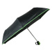 MPM Deštník Reina černý se zeleným lemem - K06.3217.9040
