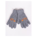 Yoclub Kids's Gloves RED-0201C-AA5A-003