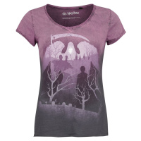 Harry Potter Graveyard Silhouette Dámské tričko šeríková