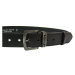 Penny Belts Pánský kožený opasek 9-1-60 black 120 cm