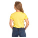 Meatfly dámské tričko Luna Light Yellow | Žlutá