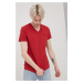 Bavlněné tričko Superdry červená barva