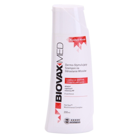 L’biotica Biovax Med stimulující šampon pro růst vlasů a posílení od kořínků 200 ml