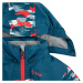 Chlapecká lyžařská bunda Kilpi ATENI-JB tyrkysová