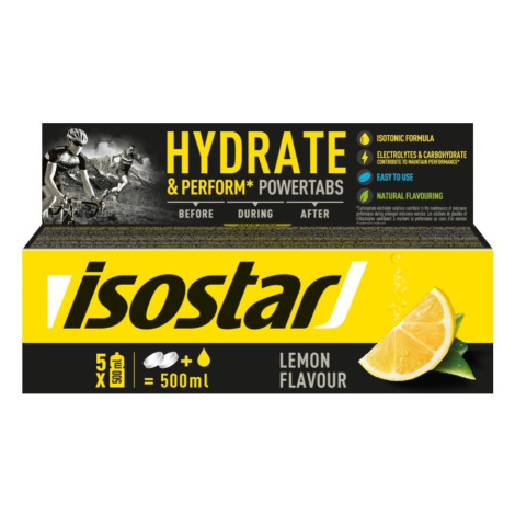 Isostar Powertabs citron 10 šumivých tablet
