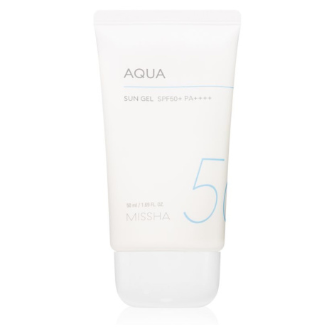 Missha All Around Safe Block Aqua Sun opalovací gel-krém na obličej SPF 50+ 50 ml