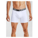 Bílé boxerky Under Armour UA Charged Cotton 6in 3 Pack