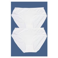 Hana - velké pohodlné kalhotky RM-1711 - 2bal bílá
