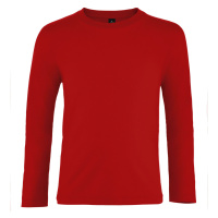 SOĽS Imperial Lsl Kids Dětské tričko s dlouhým rukávem SL02947 Red