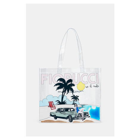 Kabelka Fiorucci Beach Print Pvc Tote průhledná barva, U01FMABA276PT02MU01