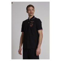 Polokošile la martina man polo s/s cotton jersey černá