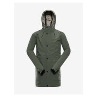 Pánský nepromokavý kabát s membránou ptx ALPINE PRO PERFET zelená