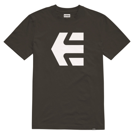 Pánské tričko Etnies Icon Tee 976 černá/bílá